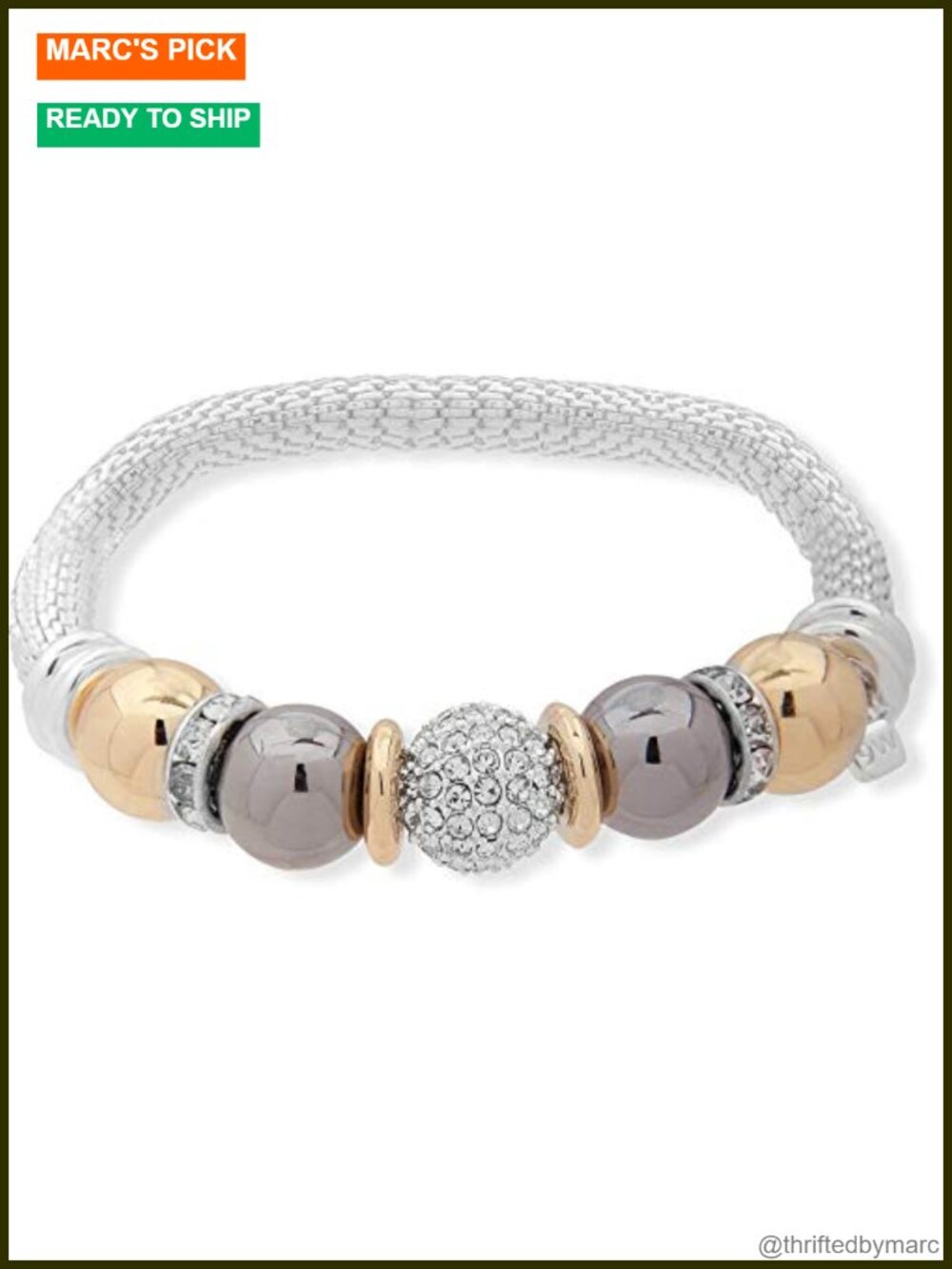 Stretch Bangle Bracelet Layered Stackable Fashion Jewelry for Everyday & Dress